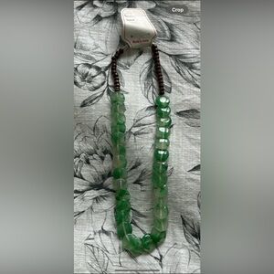 BOGO Bundle 2 Island Boho necklace with Earrings. 10” and Green Necklace *